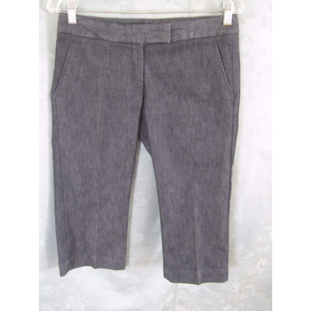 Express Design Studio Dark Wash Capri Jeans Size 4